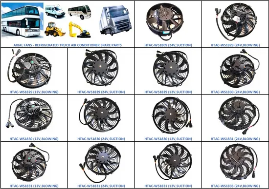 Car Air Conditioner Electric Fan Motor, 12V, 9 Inch Universal Type 