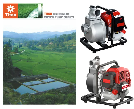 2 Inch High Pressure Agricultural Irrigation Gasoline Powerful Cordless Water Pump 
