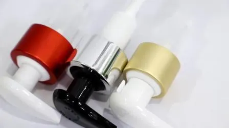 Free Sample Aluminum Body Lotion Bottle Pump, 28/410 Shampoo Penis Plastic Lotion Pump 