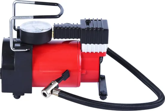 DC 12V/24V Car Air Pump Full Metal Material Fast Inflation with Precision Pressure Gauge 
