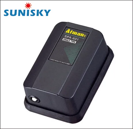 Extremely Quiet Aquarium Air Pump for Fish Tank and Inflatable Toys 