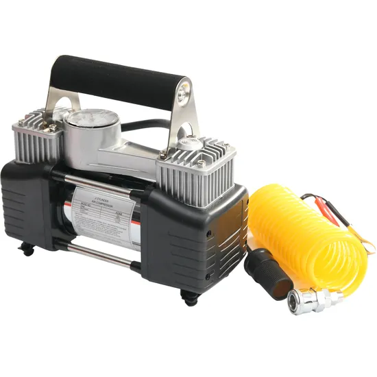 12V Double Cyliner Cordless Mini Car Compressor Tire Inflator Air Pump 150psi 