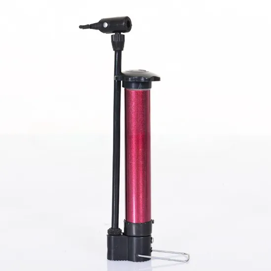 Metal Outlooking Bicycle Air Pump with Different Color 