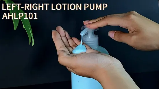 Yuyao Factory Lotion Pump 28/410 24/410 Liquid Soap Dispenser Pump for Plastic Bottle 28/415 Clear Metalized Sanitizer Face Wash Cosmetic Pump Luxury 